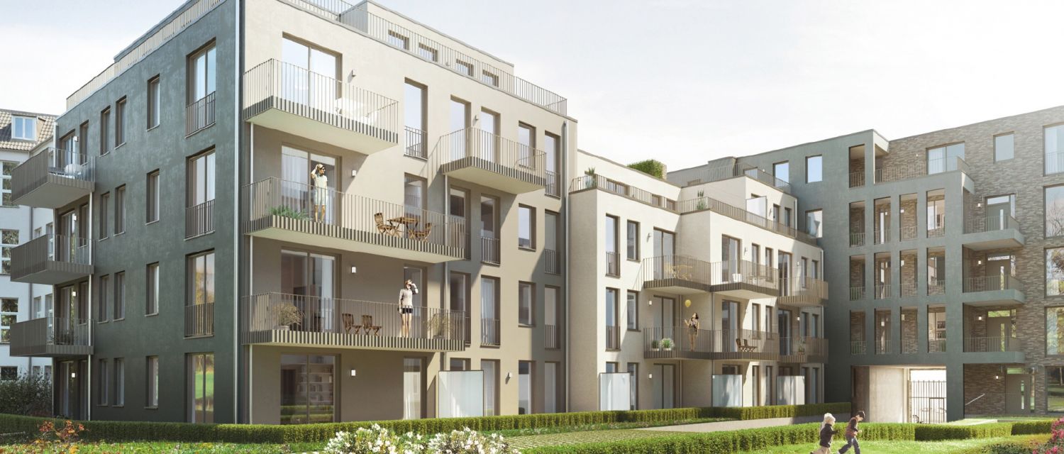 3-Zimmer-Neubauwohnung in der Fleethörn im 1. Obergeschoss