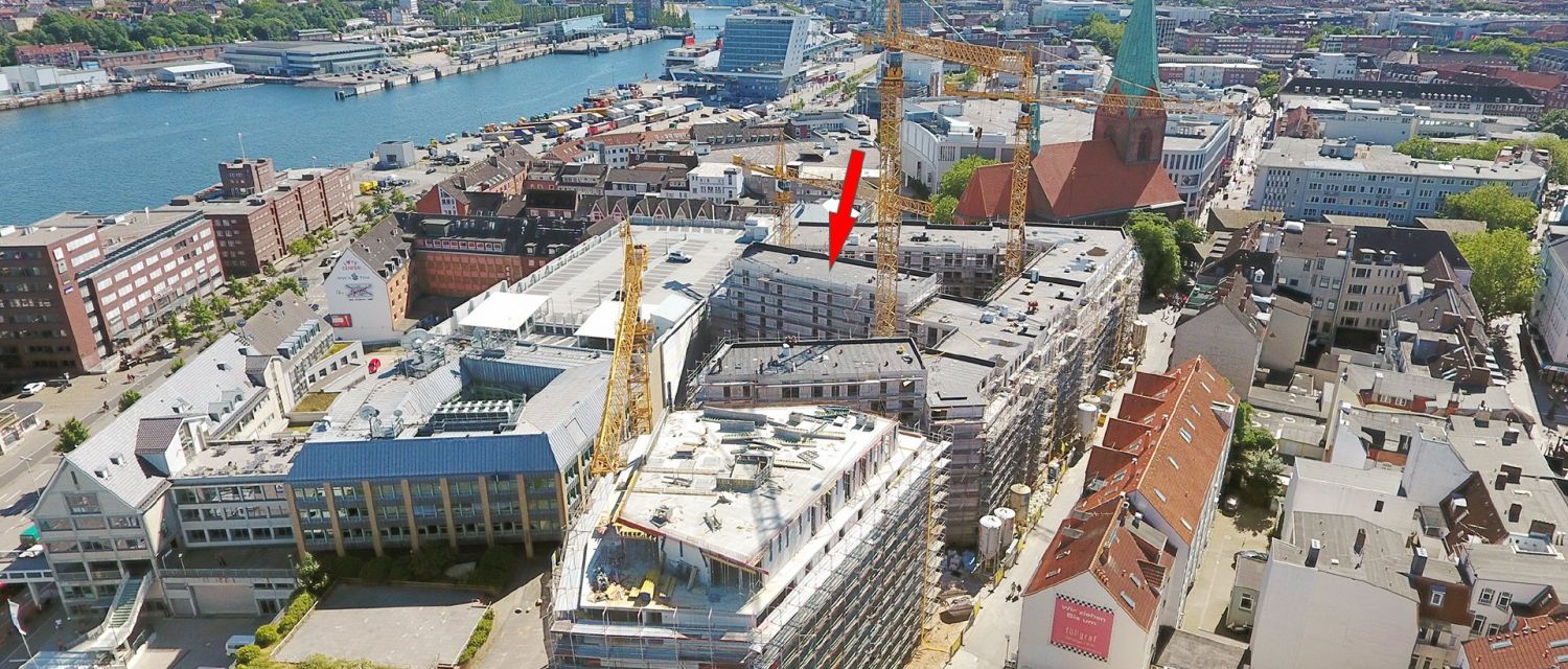 Luxus zur Miete - Erstbezug in der Kieler Altstadt