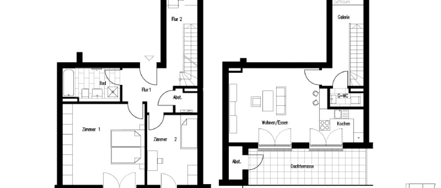 3-Zimmer-Neubauwohnung in der Holtenauer Straße im 3. Obergeschoss
