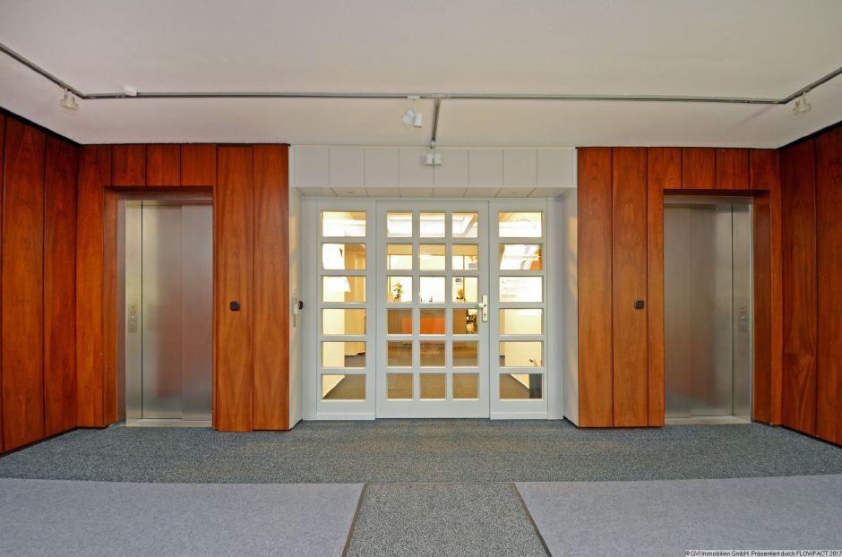 Eingang in das Büro